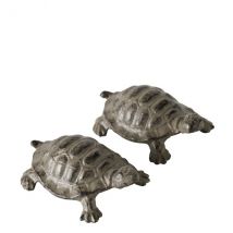 Dekofigur Schildkröte Trully, Gusseisen - versch. Ausführungen Blick geradeaus