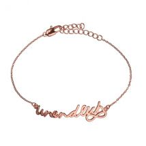 Räder Lieblinge Armband in kupfer "Unendlich"