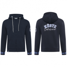 Zwillingsherz Herren Hoodiejacke "Küste" marineblau versch. Größen Größe L