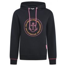 Hoodie Beatrice Wellenrauschen Zwillingsherz Navy - in fünf  Größen - Größe S