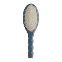 La Bonne Brosse - Brosse N.04 La Miracle – En Nylon Boulé Pour Tous Types De Cheveux - Brosse 04 Bleu Massante Nylon - Femme