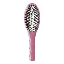 La Bonne Brosse - La Petite Brosse N°2 L'indispensable – Poils De Sanglier Et Nylon - Brosse 02 Baby Brosse Rose Berry - Femme