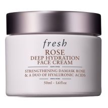 Fresh - Rose Face Cream - Soin Visage Hydratant À La Rose Et À L’acide Hyaluronique - rose Deep Hydration Face Cream 50ml - Femme