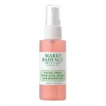 Mario Badescu - Spray Viso Aloe Vera, Alle Piante Aromatiche E Acqua Di Rose - Formato Viaggio - Rose Mini Spray Rose 59ml - Donna