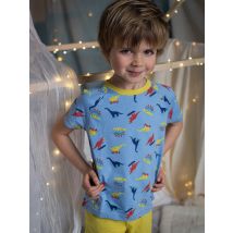 Ensemble Pyjama T-shirt Et Short Imprimé Dinosaure Enfant Garçon - 2 Ans - Sergent Major