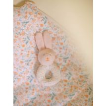 Hochet Lapin Rose En Velours Naissance Fille - Taille Unique - Sergent Major