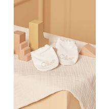 Gants De Naissance Écrus En Coton - Taille Unique - Sergent Major