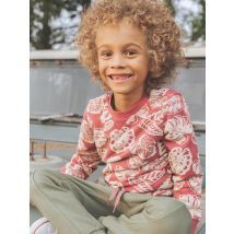 Sweat Rouge Thème Tropiques - 10Y - Garçon - Sergent Major