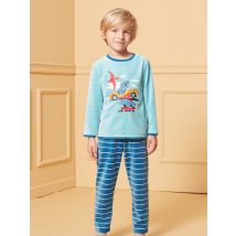 Pyjama Dino En Velours - 10Y - Garçon - Sergent Major