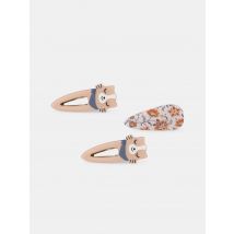 Barrettes Chats Et Fleurs - TU - Sergent Major