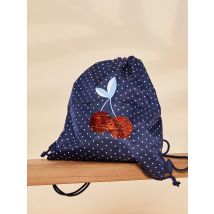 Sac À Dos Bleu Marine À Pois Blancs - TU - Sergent Major