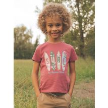 T-shirt Rouge Thème Surf - 3 Ans - Garçon - Sergent Major