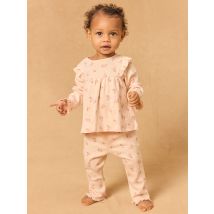 Pyjama En Maille Ajourée Et Imprimée - 24 Mois - Sergent Major