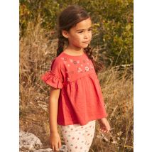Tee Shirt Manches Courtes Rouge - 6 ans - Sergent Major