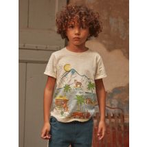Tee Shirt Manches Courtes Orange - 3 ans - Sergent Major