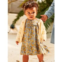 Robe À Volants Bleu Marine À Fleurs - 9 mois - Sergent Major