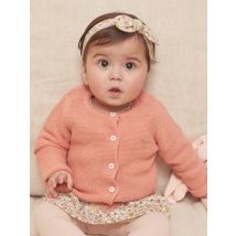 Cardigan Rose - 9 mois - Sergent Major