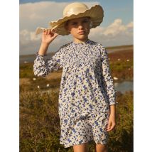 Robe À Smock Fleurie - 5 ans - Sergent Major