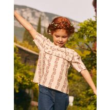 Blouse À Volant Motif Fleuri - 3 ans - Sergent Major
