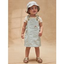 Ensemble Body Fleuri Et Robe Chasuble - 18 mois - Fille - Sergent Major