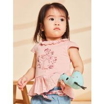 T-shirt Blush À Motif Flamants Rose - 6 mois - Sergent Major
