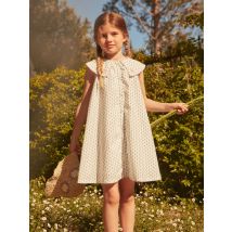 Robe Écrue À Imprimé Fleuri - 5 ans - Fille - Sergent Major