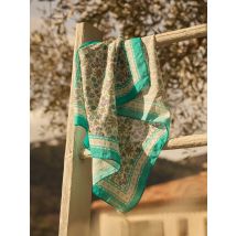 Foulard Carré Imprimé Fleuri - Taille Unique - Sergent Major