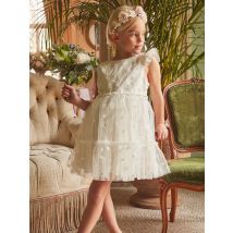 Robe Écrue Fleurie - 6 ans - Fille - Sergent Major
