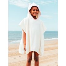 Poncho De Bain Écru À Capuche - 8 ans/11 ans - Sergent Major
