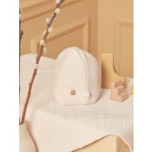 Bonnet De Naissance Écru Chiné En Laine Et Coton - Taille 2 - Sergent Major