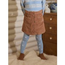Jupe Marron En Velours Côtelés - 9 ans - Sergent Major