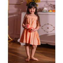 Robe À Carreaux Écrue Enfant Fille - 11 ans - Sergent Major