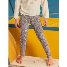 Legging Marine Fleuri - 10/11 ans - Fille - Sergent Major