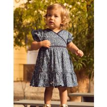 Robe Cache-coeur Fleuri - 24 mois - Sergent Major