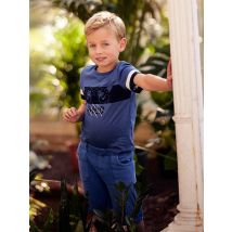 T-shirt Bleu Indigo Enfant Garçon - 2 ans - Sergent Major