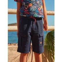Short Bleu Marine En Molleton - 8 ans - Garçon - Sergent Major