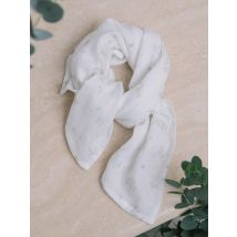 Lange Vanille À Imprimé Animaux En Double Gaze De Coton - Taille Unique - Garçon - Sergent Major