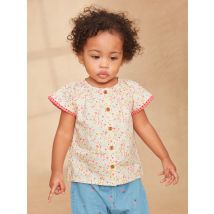 Blouse Beige Fleurie - 18 mois - Fille - Sergent Major