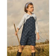 Robe Salopette À Fleurs - 8 ans - Sergent Major
