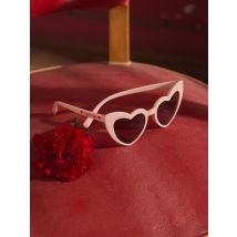 Lunettes Roses En Forme De Coeur - Taille Unique - Sergent Major