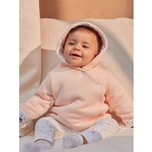 Veste À Capuche En Tubique Et Jersey - 3 mois - Fille - Sergent Major