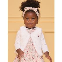 Cardigan Sans Manches Ecru - 24 mois - Sergent Major