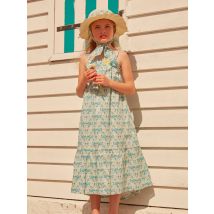 Robe Bain De Soleil Verte Ivoire - 10 ans - Fille - Sergent Major