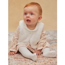 Robe, Gilet, Collants À Imprimé Fleuri - 6 mois - Sergent Major
