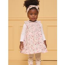 Robe Fleuri À Smocks - 12 mois - Sergent Major