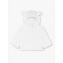 Veste À Capuche En Fausse Fourrure Blanche Bébé Mixte - 3 mois - Sergent Major