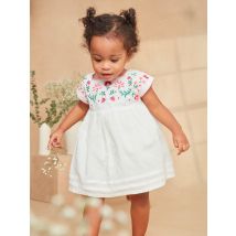 Robe Écrue Brodée - 18 mois - Fille - Sergent Major