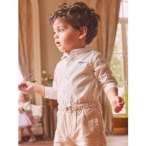 Chemise Blanche Avec Broderie - 12 mois - Garçon - Sergent Major