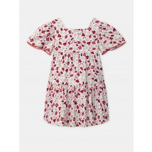 Robe Imprimé Fleuri À Manches Volantes Fille - 11 ans - Sergent Major
