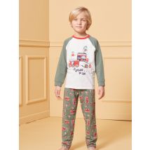 Pyjama En Jersey Pompier - 3 ans - Garçon - Sergent Major